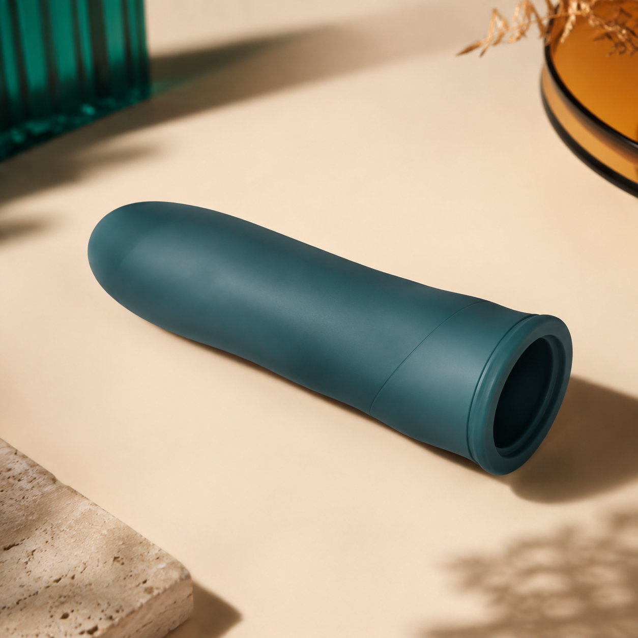 Stretchable sleeve profiles with custom openings and textures.